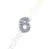 Charm Oro Bianco Diamanti Elements Collezione Messaggi