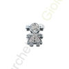 Charm Oro Bianco Diamanti Elements Collezione Per Sempre