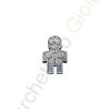 Charm Oro Bianco Diamanti Elements Collezione Per Sempre