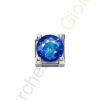 Charm Oro Bianco Zaffiro Elements Collezione Mille Luci