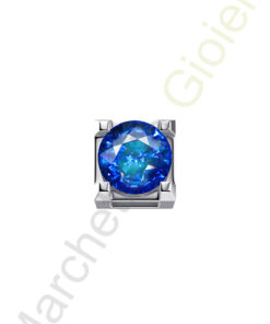 Charm Oro Bianco Zaffiro Elements Collezione Mille Luci