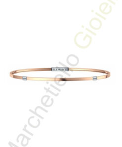 Bracciale Argento Rosa Elements