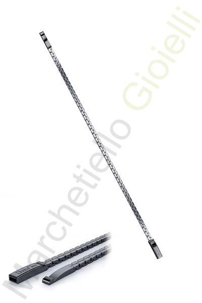 Bracciale Argento Nero Elements