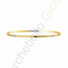 Bracciale Argento Giallo Elements