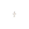 Croce Oro Bianco Diamanti Donna Oro Collezione Devotion