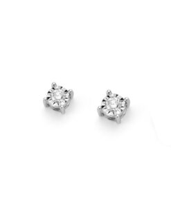 Punto Luce Oro Bianco Diamanti Luce Collezione Diva