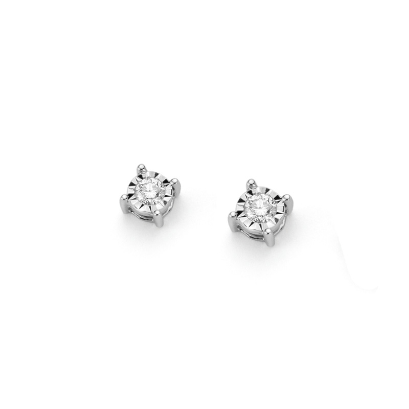 Punto Luce Oro Bianco Diamanti Luce Collezione Diva
