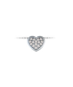 Collana Oro Bianco Diamanti Luce Collezione Segni