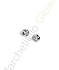 Punto Luce Oro Bianco Diamanti Donna Oro Collezione Eterna