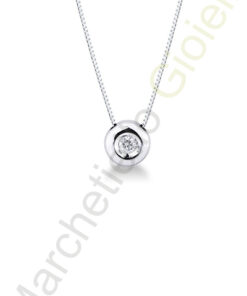 Punto Luce Oro Bianco Diamanti Donna Oro Collezione Calliope