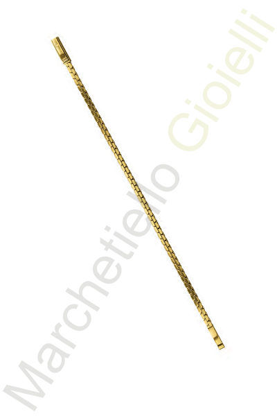 Bracciale Argento Giallo Elements