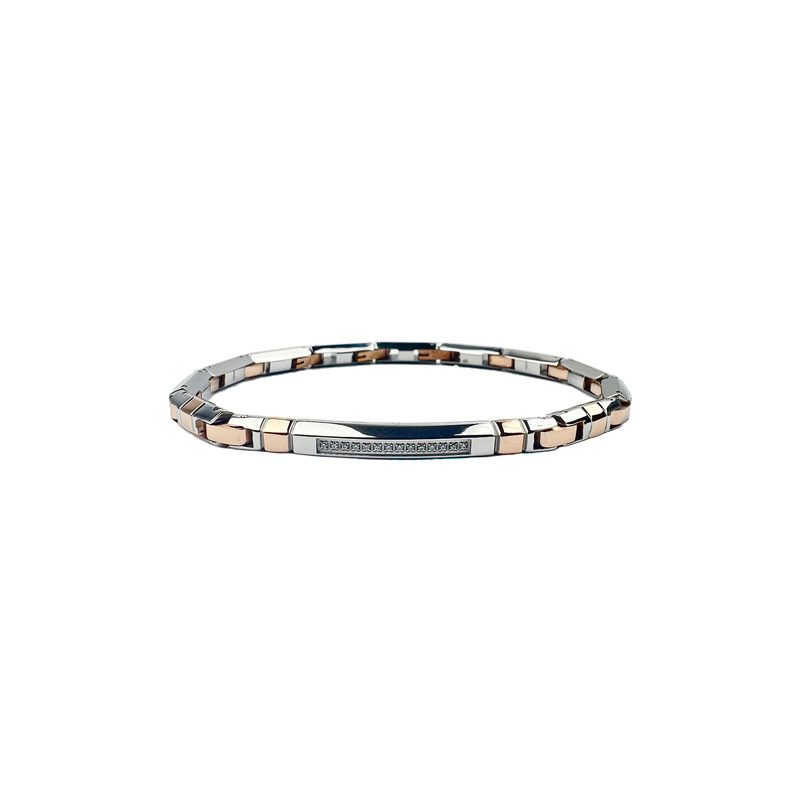 Bracciale Acciaio Zancan