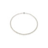 Collana Oro Bianco Perle Comete Gioielli Collezione Domina
