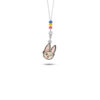 Collana Argento Bianco Comete Gioielli Collezione Me Contro Te
