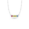 Collana Argento Bianco Comete Gioielli Collezione Me Contro Te