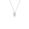 Collana Argento Bianco Zirconi Comete Gioielli Collezione Glamour