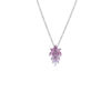 Collana Argento Bianco Zirconi Comete Gioielli Collezione Glamour