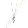 Collana Oro Bianco Diamanti Comete Gioielli Collezione Classic