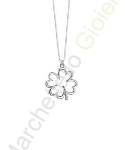 Collana Oro Bianco Diamanti Comete Gioielli Collezione Fantasia Di Diamanti