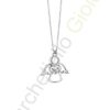 Collana Oro Bianco Diamanti Comete Gioielli Collezione Fantasia Di Diamanti