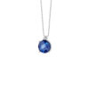 Collana Oro Bianco Diamanti Zaffiro Ricristallizzato Comete Gioielli Collezione Storia Di Luce