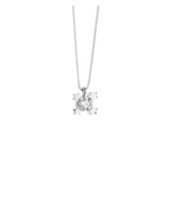 Punto Luce Oro Bianco Diamanti Comete Gioielli Collezione Stella