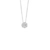 Collana Oro Bianco Diamanti Comete Gioielli Collezione Rose Di Diamanti