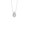 Collana Oro Bianco Diamanti Comete Gioielli Collezione Gocce Di Stella