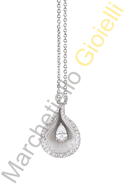 Collana Oro Bianco Diamanti Annamaria Cammilli Collezione Premiere