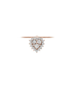 Collana Oro Rosa Diamanti Luce Collezione Armonie