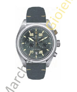 Orologio Acciaio Pelle Quarzo Mondia Collezione Campus