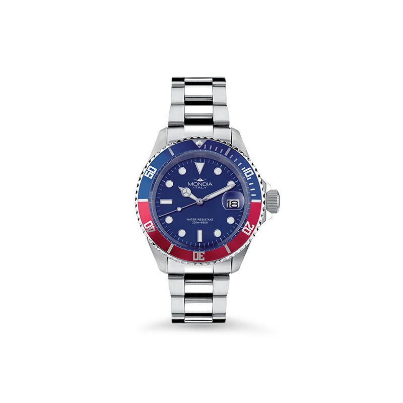 Orologio Acciaio Quarzo Mondia Collezione Madison
