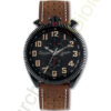 Orologio Acciaio Cinturino Pelle Quarzo Mondia Collezione Bolide