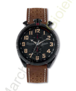Orologio Acciaio Cinturino Pelle Quarzo Mondia Collezione Bolide