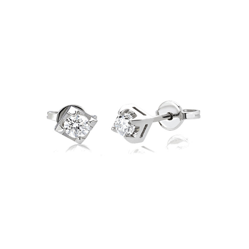 Punto Luce Oro Bianco Diamanti Crieri Collezione Icon