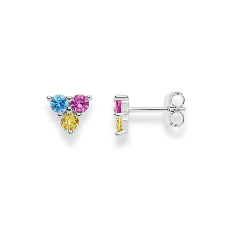 Orecchini Argento Bianco Comete Gioielli Collezione Me Contro Te