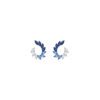 Orecchini Argento Bianco Zirconi Comete Gioielli Collezione Glamour