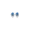 Orecchini Argento Bianco Zirconi Comete Gioielli Collezione Glamour