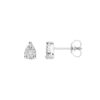 Orecchini Oro Bianco Diamanti Comete Gioielli Collezione Rose Di Diamanti