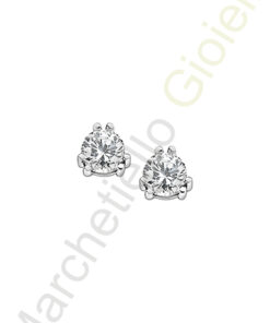 Punto Luce Oro Bianco Diamanti Comete Gioielli Collezione Prestige