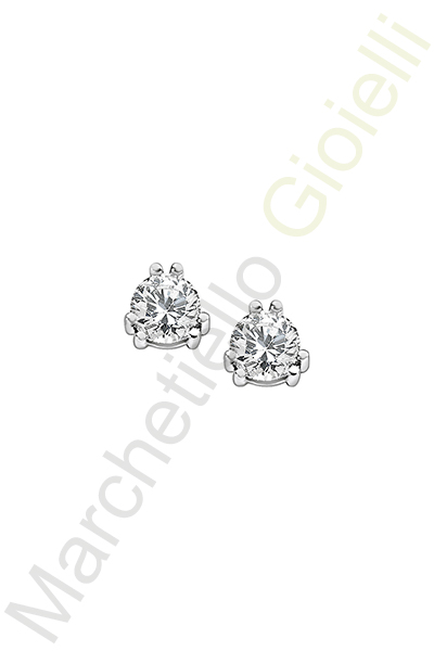 Punto Luce Oro Bianco Diamanti Comete Gioielli Collezione Prestige