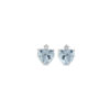 Orecchini Oro Bianco Diamanti Acquamarine Comete Gioielli Collezione Azzurra