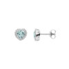 Orecchini Oro Bianco Acquamarine Comete Gioielli Collezione Azzurra