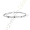 Bracciale Acciaio Zirconi Comete Gioielli Collezione Business