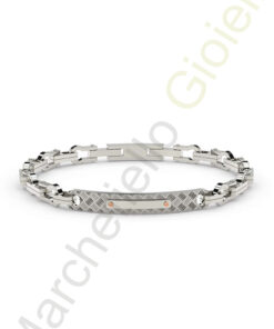 Bracciale Acciaio Comete Gioielli Collezione Texture