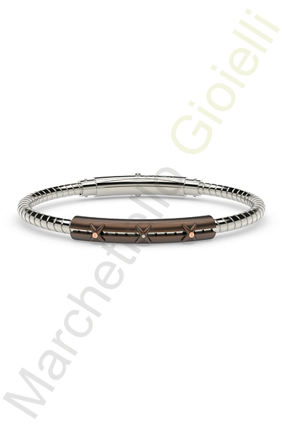 Bracciale Acciaio Comete Gioielli Collezione Boxe