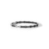 Bracciale Acciaio Bianco Zirconi Comete Gioielli Collezione Cross