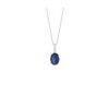 Collana Oro Bianco Diamanti Zaffiro Bliss Collezione Le Jolie