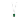 Collana Oro Bianco Diamanti Smeraldo Bliss Collezione Le Jolie