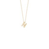 Collana Oro Giallo Diamanti Bliss Collezione Joy Letters